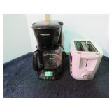 COFFEE MAKER & TOASTER