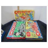 OPERATION & MONOPOLY GAMES