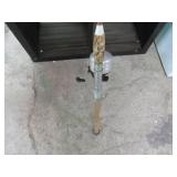 TED WILLIAMS REEL ON TRUE TEMPER ROD - TIP BROKEN