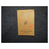 MILITARY BOOK "THE MARINE RIFLE SQUAD"