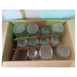 11-- PINT & QUART CANNING JARS
