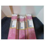 4-- (NIB) CORDLESS 23" X 36" 1" MINI BLINDS