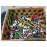 BASKET -- DIECAST CARS & TRUCKS