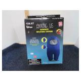 AMONG US CREWMATE INFLATABLE COSTUME