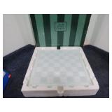 GLASS CHESS SET