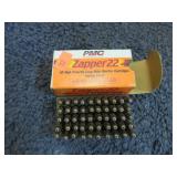 50-- 22LR ZAPPER HP AMMO
