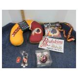 ASSORTED REDSKINS ITEMS