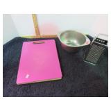 CUTTING BOARDS, GRATER & BOWL