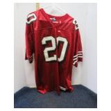 AUTOGRAPHED SAN FRANSISCO FOOTBALL JERSEY -- L