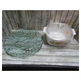 CORNINGWARE BAKING DISH & PLATTER