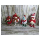 4-- CHRISTMAS BIRDS