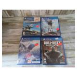 4-- PS4 VIDEO GAMES