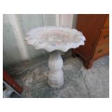 CONCRETE BIRDBATH