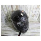 FULL FACE MOTORCYCLE HELMET -- XL