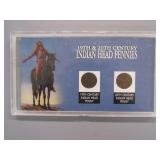 19th & 20th CENTURY INDIAN HEAD PENNY SET
