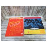 VOLKSWAGEN MANUAL & EARLY ROLING STONES BOOK
