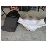 FOAM BLOCK & SHELL -- USED AS PHOTO PROPS