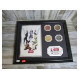 STAR WARS WEEKENDS FRAMED COIN SET