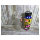 2-- PLANTERS PEANUT JARS