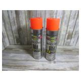 2 CANS-- RUST-OLEUM MARKING PAINT