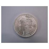 1884 MORGAN SILVER DOLLAR COIN