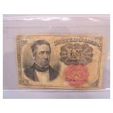 1874 SERIES U.S. 10 CENT FRACTIONAL NOTE