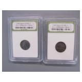 2-- 1943 LINCOLN STEEL CENTS