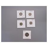 5-- MERCURY DIMES