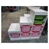 CUBBIE STORAGE BIN UNIT