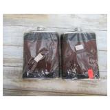 2--LIQUOR FLASKS