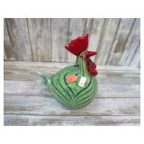 ART GLASS CHICKEN