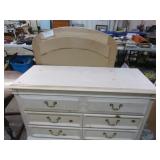 3 DRAWER DRESSER & MIRROR