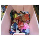 TUB  OF SCARVES