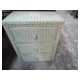 WICKER CHEST