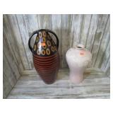 2-- POTTERY VASES