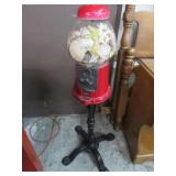 BUBBLE GUM MACHINE W/ SEA SHELLS