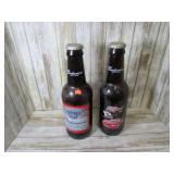 2-- JUMBO BUDWEISER BEER BOTTLES