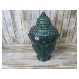 GLASS BUDDHA HEAD