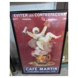 CAFE MARTIN WALL ART