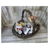 BASKET LOT -- SEWING SUPPLIES