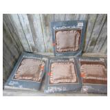 4-- CANDLEWICKING PILLOW KITS