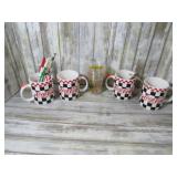 COCA COLA MUGS, ETC