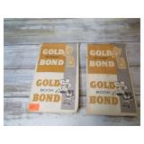 GOLD BOND STAMP BOOKS