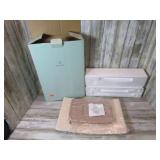 PARTYLITE LINEN PILLAR HOLDERS