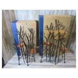 2-- PARTYLITE TWINKLING TWIGS CENTER PIECES