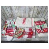 COCA COLA WASHTOWELS & HOT PLATE
