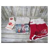 COCA COLA SHIRT, SHORTS & SOCKS