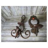 METAL CANDLE SCONCES
