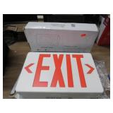 2-- LED EXIT SIGNS