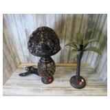 LAMP & CANDLE HOLDER